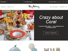 Tablet Screenshot of marymahoney.com